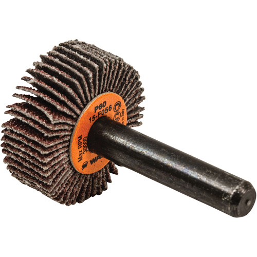 Flap Wheels - Coolcut Flap Wheels, Aluminum Oxide, 60 Grit, 1" x 3/8" x 1/4" Helyx Safety & Industrial Supplies