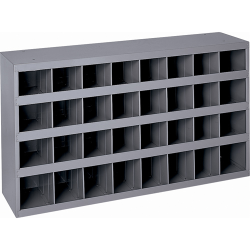 Armoires pour bacs de rangement en acier, 33-3/4" la x 12" p x 19-1/4" h, Gris Helyx Safety & Industrial Supplies