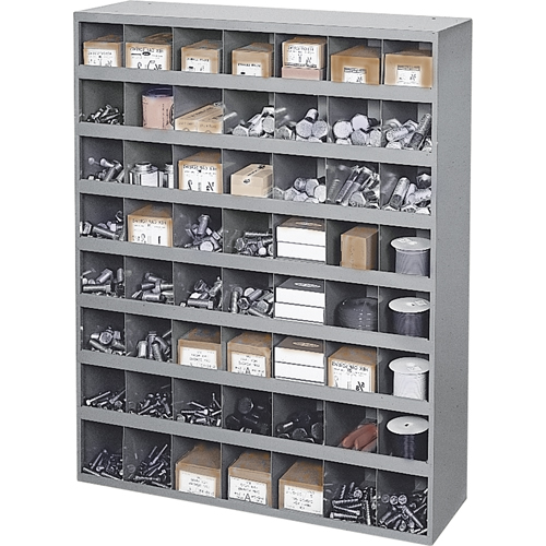 Armoires pour bacs de rangement en acier, 33-3/4" la x 12" p x 42" h, Gris Helyx Safety & Industrial Supplies