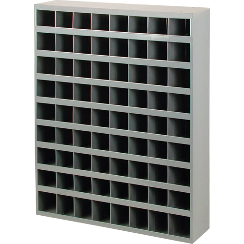 Armoires pour bacs de rangement en acier, 33-3/4" la x 8-1/2" p x 42" h, Gris Helyx Safety & Industrial Supplies