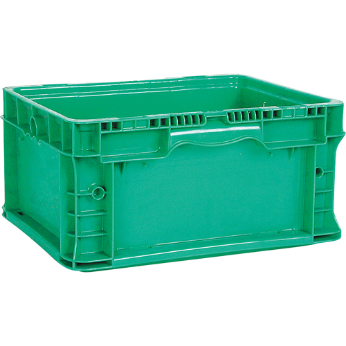 StakPak Plus 4845 System Containers, 15" W x 12" D x 5" H, Medium Green Helyx Safety & Industrial Supplies
