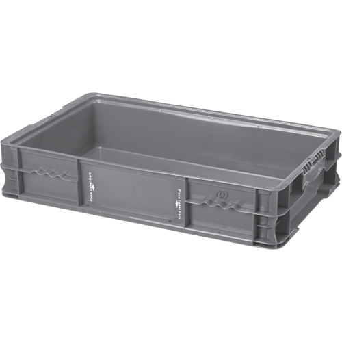 Syst&egrave;me de contenants d'exp&eacute;dition 4845 de StakPak Plus, 15" la x 24" p x 5" h, Gris Helyx Safety & Industrial Supplies