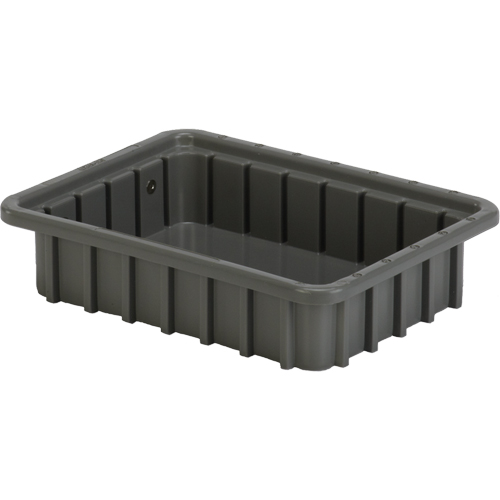 Contenants Divider Box, Poly&eacute;thyl&egrave;ne, 10,8" la x 8,3" p x 2,5" h, Gris Helyx Safety & Industrial Supplies
