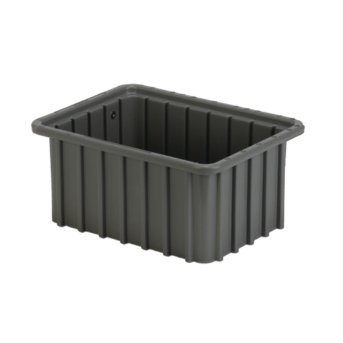 Contenant Divider Box, Poly&eacute;thyl&egrave;ne, 9,8" la x 7,3" p x 5" h, Gris Helyx Safety & Industrial Supplies
