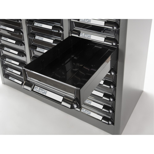 Casiers pour pi&egrave;ces KPC-300, Acier galvanis&eacute;, 60 tiroirs, 21-3/10" x 10-2/5" x 36-9/10", Gris Helyx Safety & Industrial Supplies