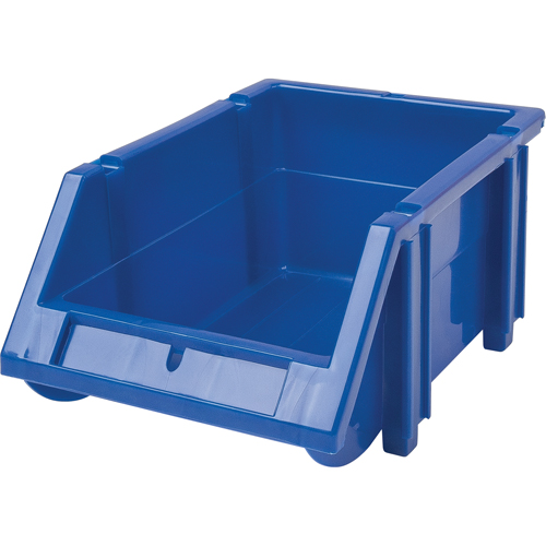 Bac empilable & &agrave; suspendre, 4-13/16" la, 3-3/16" h x 7-1/8" p, Bleu Helyx Safety & Industrial Supplies