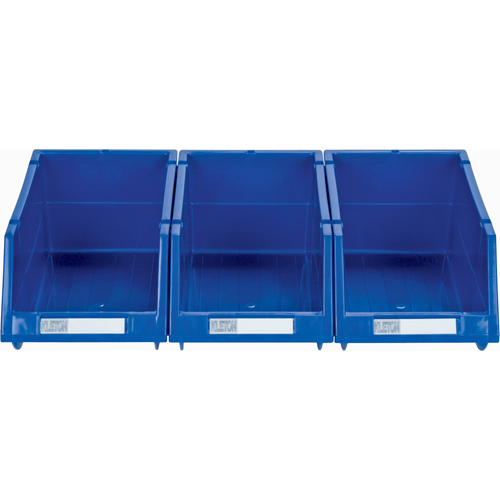 Bac empilable & &agrave; suspendre, 4-13/16" la, 3-3/16" h x 7-1/8" p, Bleu Helyx Safety & Industrial Supplies