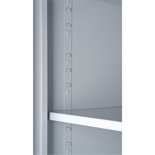 Deep Door Combination Cabinets, 38" W x 24" D x 72" H, Grey Helyx Safety & Industrial Supplies
