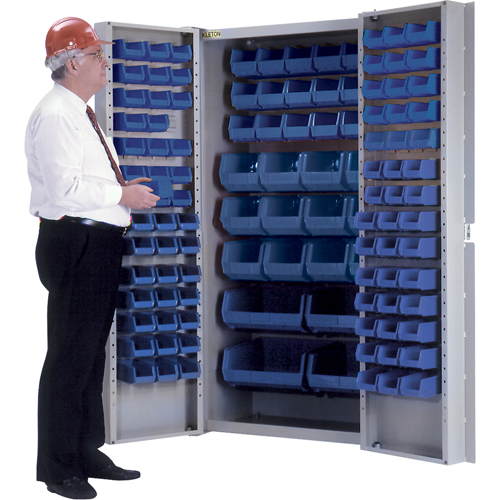 Deep-Door Combination Cabinet, 38" W x 24" D x 72" H, 36 Shelves Helyx Safety & Industrial Supplies