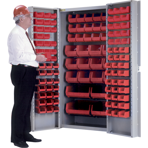 Armoire &agrave; combinaison avec porte creuse, 38" la x 24" p x 72" h, 36 tablettes Helyx Safety & Industrial Supplies