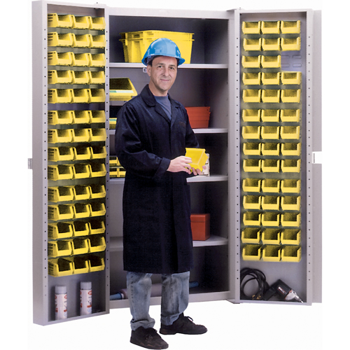 Armoire &agrave; combinaison avec porte creuse, 38" la x 24" p x 72" h, 4 tablettes Helyx Safety & Industrial Supplies