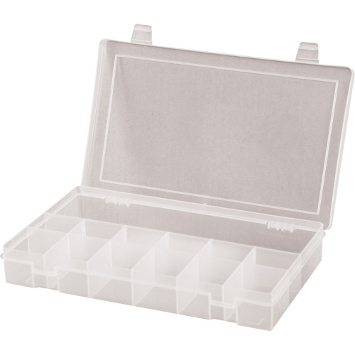 Boîtes &agrave; compartiments compactes, 6,75" la x 11" p x 1,75" h, 13 compartiments Helyx Safety & Industrial Supplies