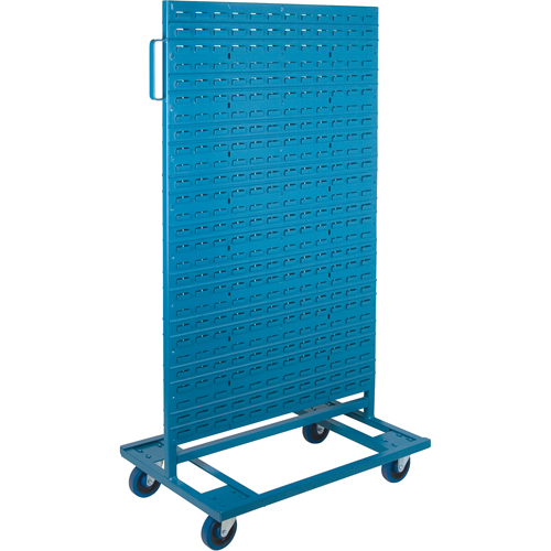 Mobile Bin Racks - Double Sided, 0 Bins, 36" W x 24" D x 67-1/2" H Helyx Safety & Industrial Supplies