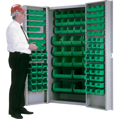 Armoire &agrave; combinaison avec porte creuse, 38" la x 24" p x 72" h, 36 tablettes Helyx Safety & Industrial Supplies