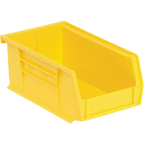 Ultra Stack & Hang Bin, 4-1/8" W x 3" H x 7-3/8" D, Yellow Helyx Safety & Industrial Supplies