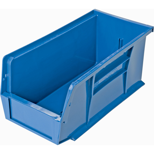 Ultra Stack & Hang Bin, 5-1/2" W x 5" H x 10-7/8" D, Blue Helyx Safety & Industrial Supplies