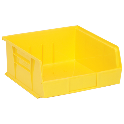 Ultra Stack & Hang Bin, 11" W x 5" H x 10-7/8" D, Yellow Helyx Safety & Industrial Supplies