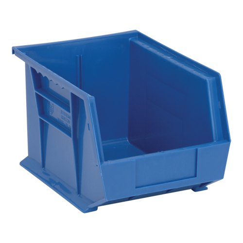 Ultra Stack & Hang Bin, 8-1/4" W x 7" H x 10-3/4" D, Blue Helyx Safety & Industrial Supplies