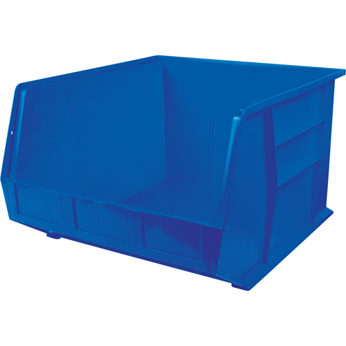 Bacs ultra empilable & suspendable, 16-1/2" la, 11" h x 18" p, Bleu Helyx Safety & Industrial Supplies