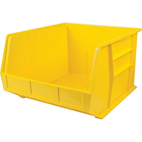 Bacs ultra empilable & suspendable, 16-1/2" la, 11" h x 18" p, Jaune Helyx Safety & Industrial Supplies