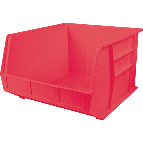 Bacs ultra empilable & suspendable, 16-1/2" la, 11" h x 18" p, Rouge Helyx Safety & Industrial Supplies