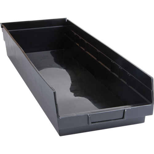 Recycled Shelf Bins, 8-1/8" W x 23-5/8" D x 4" H, 50 lbs. Capacity Helyx Safety & Industrial Supplies