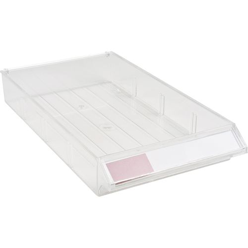 Replacement Drawer for KPC-300 Parts Cabinet, Plastic, 5-3/8" W x 9-13/16" D x 1-3/5" H, Clear Helyx Safety & Industrial Supplies