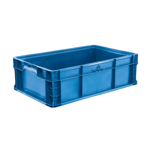 Syst&egrave;me de contenants d'exp&eacute;dition 4845 de StakPak Plus, 15" la x 24" p x 7,5" h, Bleu royal Helyx Safety & Industrial Supplies