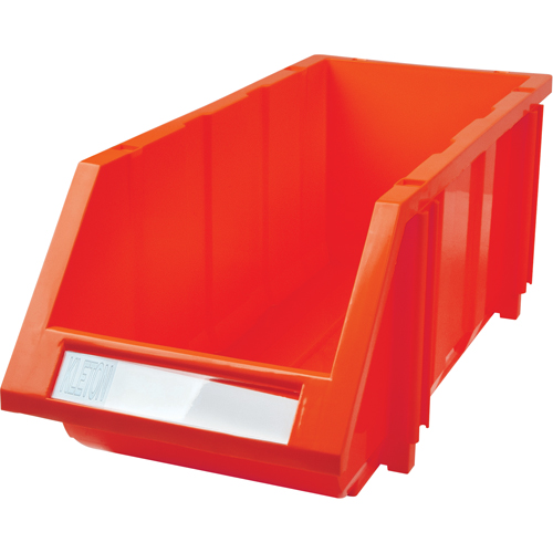 Stack & Hang Bin, 7-7/8" W x 7" H x 17-11/16" D, Blue Helyx Safety & Industrial Supplies