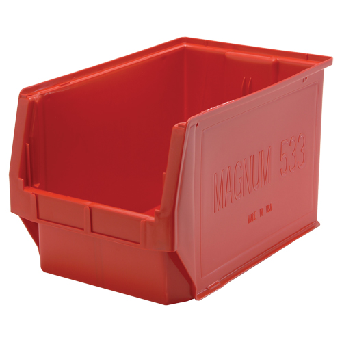 Giant Stacking Containers, 18.375" W x 19.75" D x 11.875" H, Blue Helyx Safety & Industrial Supplies