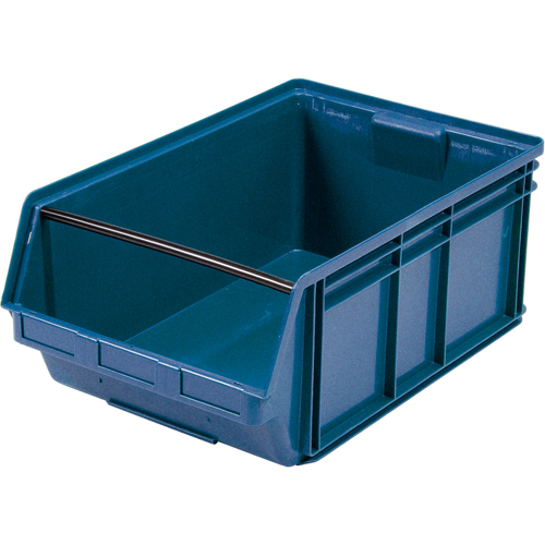 Contenants g&eacute;ants empilables, 18,375" la x 29" p x 11,875" h, Bleu Helyx Safety & Industrial Supplies
