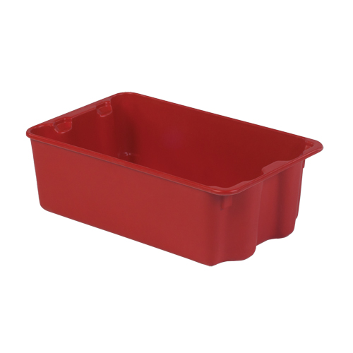 Contenants Stack-N-Nest Polylewton, 7,9" x 24" x 14,1", Rouge Helyx Safety & Industrial Supplies