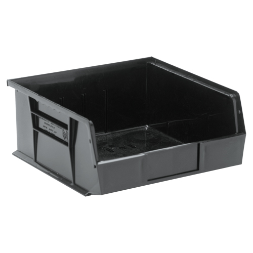 Bacs ultra empilable & suspendable, 11" la, 5" h x 10-7/8" p, Noir Helyx Safety & Industrial Supplies