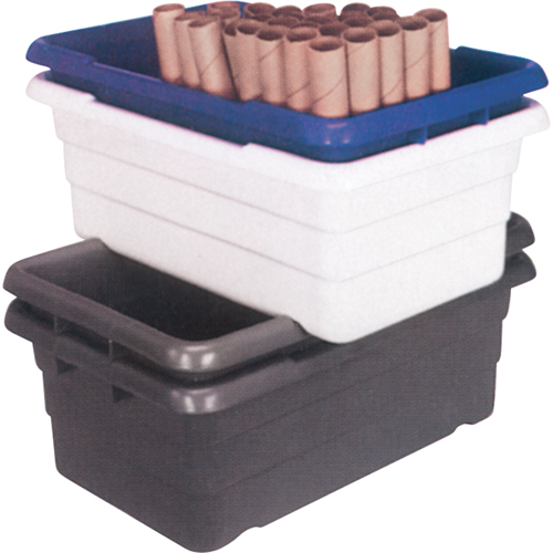 Cross Stack Bins, 16" W x 25.125" D x 8.5" H, Grey Helyx Safety & Industrial Supplies