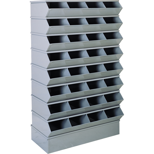 Syst&egrave;mes sectionnels &agrave; assembler, Cap. 5000 lb, 37" la x 13" p x 48" h, Bleu Helyx Safety & Industrial Supplies