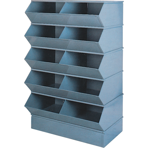 Syst&egrave;mes sectionnels &agrave; assembler, Cap. 5000 lb, 37" la x 24" p x 55" h, Bleu Helyx Safety & Industrial Supplies