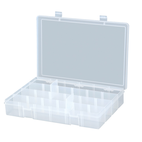 Boîtes &agrave; compartiments compactes, 13,125" la x 2,3125" p x 9" h, 24 compartiments Helyx Safety & Industrial Supplies