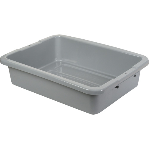 Boîtes utilitaires - Gris, 5" ha x 15" p x 20" lo, Plastique, Gris Helyx Safety & Industrial Supplies