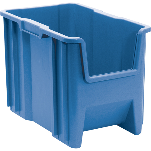 Giant Stacking Containers, 10.875" W x 17.5" D x 12.5" H, Blue Helyx Safety & Industrial Supplies
