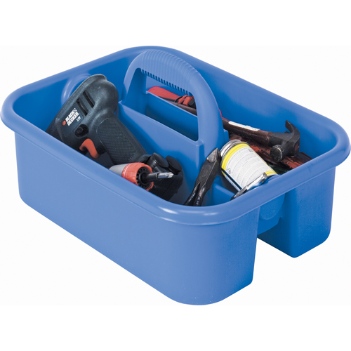 Supply Caddy, 5.5" x 13-3/8" x 13-3/8", Blue Helyx Safety & Industrial Supplies