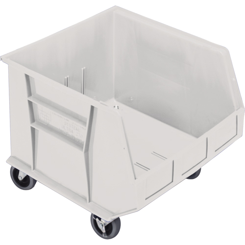 Bac mobile, 14" ha x 16-1/2" la x 18" p, Capacit&eacute; de 75 lb, Ivoire Helyx Safety & Industrial Supplies