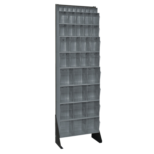 Support pour bacs basculants, 23-5/8" la x 8" p x 75" h, 36 tiroirs Helyx Safety & Industrial Supplies