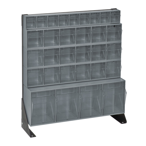 Support pour bacs basculants, 23-5/8" la x 8" p x 28" h, 31 tiroirs Helyx Safety & Industrial Supplies
