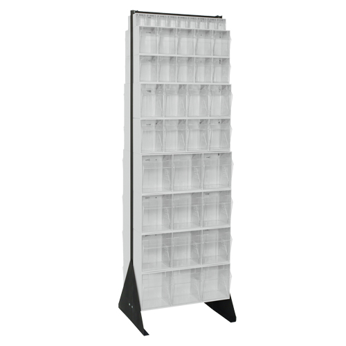 Support pour bacs basculants, 23-5/8" la x 16" p x 75" h, 72 tiroirs Helyx Safety & Industrial Supplies