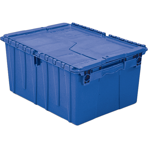 Contenants de distribution Flipak en plastique poly&eacute;thyl&egrave;ne (PE), 23,9" x 19,6" x 12,6", Bleu Helyx Safety & Industrial Supplies