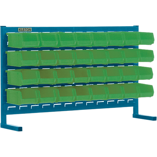 Rayonnage &agrave; persienne avec bacs, 32 bacs, 36" la x 8-1/4" p x 22" h Helyx Safety & Industrial Supplies