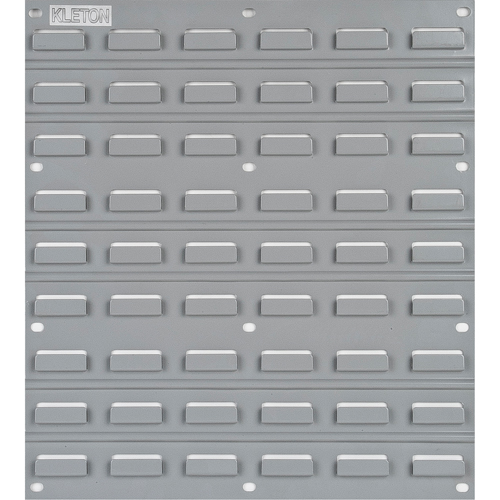 Panneau perfor&eacute; en m&eacute;tal pour bacs, 16 bacs, 18" la x 1/8" p x 19" h Helyx Safety & Industrial Supplies