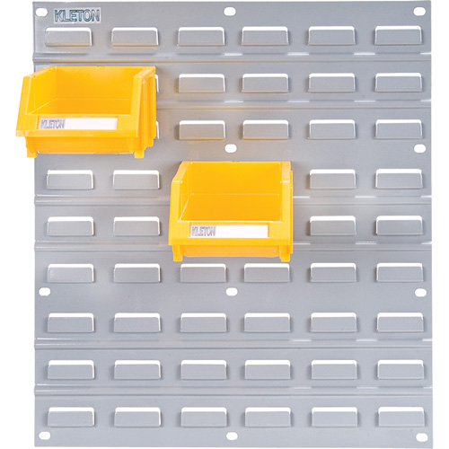 Panneau perfor&eacute; en m&eacute;tal pour bacs, 16 bacs, 18" la x 1/8" p x 19" h Helyx Safety & Industrial Supplies