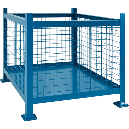 Contenants de vrac empilables, 34,5" la x 40,5" p x 30" h, Capacit&eacute; de 3000 lb Helyx Safety & Industrial Supplies