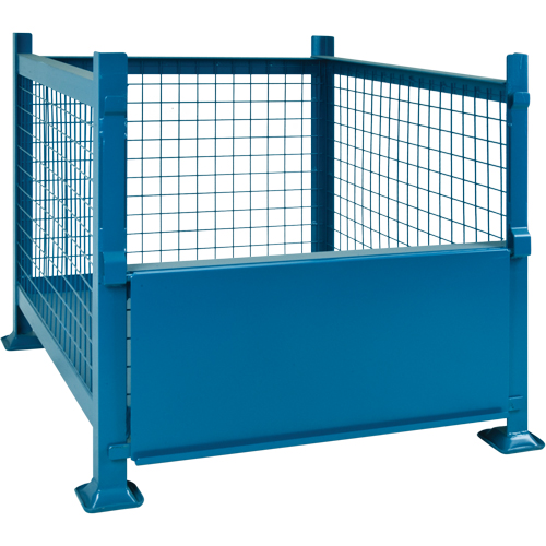 Contenants de vrac empilables, 34,5" la x 40,5" p x 30" h, Capacit&eacute; de 3000 lb Helyx Safety & Industrial Supplies